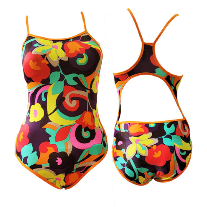 ONE PIECE BUTTERFLY BACK BIKINI ชุดวันพีชหลังผีเสื้อขาเว้า