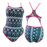 ONE PIECE BUTTERFLY BACK BIKINI ชุดวันพีชหลังผีเสื้อขาเว้า